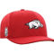 Top of the World Men's Cardinal Arkansas Razorbacks Reflex Logo Flex Hat - Image 4 of 4