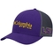 Men's Columbia Purple LSU Tigers PFG Snapback Adjustable Hat - Image 1 of 4