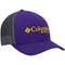 Men's Columbia Purple LSU Tigers PFG Snapback Adjustable Hat - Image 4 of 4