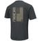 Colosseum Men's Heathered Black Auburn Tigers OHT Military Appreciation Flag 2.0 T-Shirt - Image 4 of 4