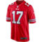 Nike Men's Josh Allen Red Buffalo Bills Alternate Game Player Jersey - Image 3 of 4