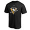 Fanatics Branded Men's Kris Letang Black Pittsburgh Penguins Team Authentic Stack Name & Number T-Shirt - Image 3 of 4