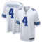 Nike Men's Dak Prescott White Dallas Cowboys Game Team Jersey - Image 1 of 4