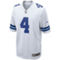 Nike Men's Dak Prescott White Dallas Cowboys Game Team Jersey - Image 3 of 4