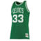 Mitchell & Ness Men's Larry Bird Kelly Green Boston Celtics Hardwood Classics Swingman Jersey - Image 3 of 4