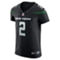 Nike Men's Zach Wilson Stealth Black New York Jets Vapor Elite Jersey - Image 3 of 4