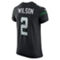 Nike Men's Zach Wilson Stealth Black New York Jets Vapor Elite Jersey - Image 4 of 4