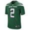 Nike Men's Zach Wilson Gotham Green New York Jets Game Jersey - Image 3 of 4