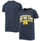 Colosseum Youth Navy Michigan Wolverines Core Sunrise Playbook T-Shirt - Image 1 of 4
