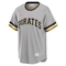Nike Men's Roberto Clemente Gray Pittsburgh Pirates Road Cooperstown Collection Player Jersey - Image 3 of 4