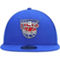 New Era Men's Blue Brooklyn Nets Hardwood Classics 59FIFTY Fitted Hat - Image 3 of 4