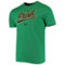 Under Armour Men's Kelly Green Notre Dame Fighting Irish Wordmark Logo Performance Cotton T-Shirt - Image 3 of 4