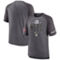 Fanatics Branded Men's Heathered Gray Brooklyn Nets 2022 Noches Ene-Be-A Core Shooting Raglan T-Shirt - Image 1 of 4