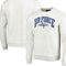 League Collegiate Wear Men's Heathered Gray Air Force Falcons Upperclassman Pocket Pullover Sweatshirt - Image 1 of 4