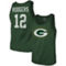 Majestic Threads Men's Aaron Rodgers Green Green Bay Packers Name & Number Tri-Blend Tank Top - Image 1 of 4