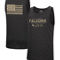 Colosseum Men's Heathered Black Air Force Falcons Military Appreciation OHT Transport Tank Top - Image 1 of 4