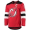 adidas Men's Nico Hischier Red New Jersey Devils Home Captain Patch Primegreen Authentic Pro Player Jersey - Image 3 of 4