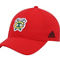 adidas Men's Red Chicago Blackhawks Letter Slouch Adjustable Hat - Image 1 of 4