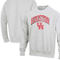 Champion Men's Gray Houston Cougars Arch Over Logo Reverse Weave Pullover Sweatshirt - Image 1 of 4