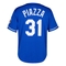 Mitchell & Ness Men's Mike Piazza Royal Los Angeles Dodgers Cooperstown Collection Mesh Batting Practice Button-Up Jersey - Image 4 of 4