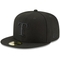 New Era Men's Black Texas Rangers Primary Logo Basic 59FIFTY Fitted Hat - Image 1 of 4