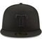 New Era Men's Black Texas Rangers Primary Logo Basic 59FIFTY Fitted Hat - Image 3 of 4