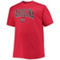 Champion Men's Garnet South Carolina Gamecocks Big & Tall Arch Over Wordmark T-Shirt - Image 3 of 4