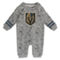 Outerstuff Infant Heather Gray Vegas Golden Knights Gifted Player Long Sleeve Jumper - Image 1 of 2