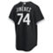 Nike Men's Eloy Jimenez Black Chicago White Sox Alternate Replica Player Name Jersey - Image 4 of 4