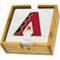 The Memory Company Arizona Diamondbacks Team Logo Four-Pack Square Coaster Set - Image 1 of 2