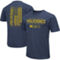 Colosseum Men's Heather Navy Michigan Wolverines OHT Military Appreciation Flag 2.0 T-Shirt - Image 1 of 4