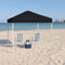 Flash Furniture 8'x8' Outdoor Pop Up Event Slanted Leg Canopy Tent with Carry Bag - Image 2 of 5