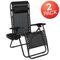 Flash Furniture 2PK Mesh Zero Gravity Lounge Chair - Image 2 of 5