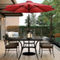 Flash Furniture 9 FT Round Umbrella - Crank and Tilt Function - Image 2 of 5