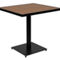 Flash Furniture Outdoor Faux Teak Dining Table with Poly Slats - Image 2 of 5