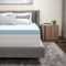 Flash Furniture Capri Comfortable Sleep 3 inch Cool Gel Memory Foam Mattress Topper - Image 1 of 5