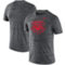 Nike Men's Black Georgia Bulldogs Big & Tall Performance Velocity Space Dye T-Shirt - Image 1 of 4