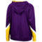 Mitchell & Ness Women's Purple Los Angeles Lakers Half-Zip Windbreaker 2.0 Hoodie - Image 4 of 4