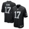 Nike Men's Davante Adams Black Las Vegas Raiders Game Jersey - Image 1 of 4