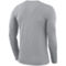 Men's Nike Heathered Gray Oregon Ducks School Logo Legend Performance Long Sleeve T-Shirt - Image 4 of 4