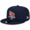 New Era Men's Navy Brooklyn Nets 2021/22 City Edition Alternate 59FIFTY Fitted Hat - Image 1 of 4