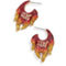 BaubleBar Miami Heat Statement Stud Earrings - Image 1 of 2