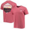 Image One Men's Crimson Alabama Crimson Tide Landscape Shield Comfort Colors T-Shirt - Image 1 of 4