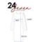 24seven Comfort Apparel A Line Knee Length Dress Elbow Length Sleeves - Image 4 of 4