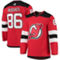 adidas Men's Jack Hughes Red New Jersey Devils Home Primegreen Authentic Pro Player Jersey - Image 1 of 4