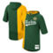 Men's Mitchell & Ness Green Portland Timbers Since '96 Split Color Short Sleeve Hoodie - Image 2 of 4