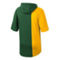 Men's Mitchell & Ness Green Portland Timbers Since '96 Split Color Short Sleeve Hoodie - Image 4 of 4