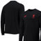 Nike Men's Black Liverpool Futura Travel Long Sleeve T-Shirt - Image 1 of 4