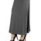 24seven Comfort Apparel Womens Elastic Waist Solid Color Maxi Skirt - Image 2 of 4