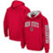 Colosseum Youth Scarlet Ohio State Buckeyes 2-Hit Pullover Hoodie - Image 1 of 4
